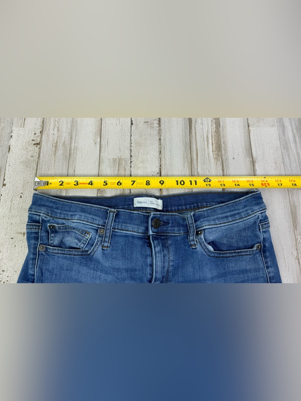 Gap Women Jeans Bootcut - Size 32x32 - Picture 9 of 11